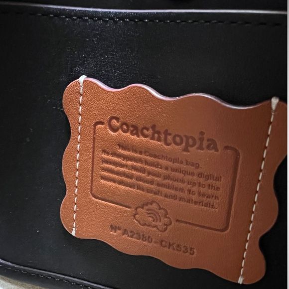 🚫SOLD🚫 Coachtopia Ergo Upcrafted Set: Shoulder Bag, Card Case, ‘Shroom Charm - Picture 11 of 17